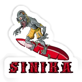 Surfer Sticker Sinika Image