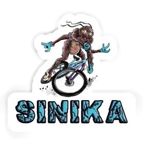 Sticker Sinika Biker Image