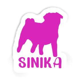 Pug Sticker Sinika Image