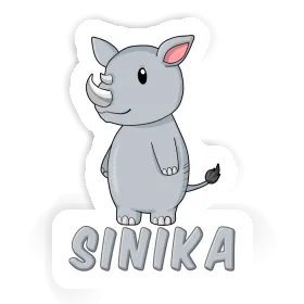 Sticker Rhino Sinika Image