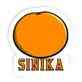 Sinika Sticker Orange Image