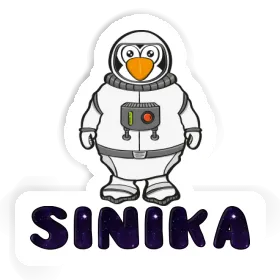 Astronaut Sticker Sinika Image