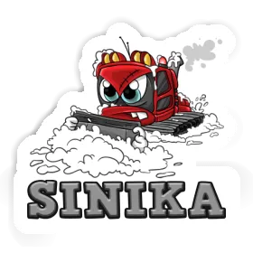 Sticker Snow groomer Sinika Image