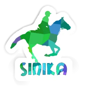 Horse Rider Sticker Sinika Image