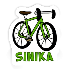 Sticker Racing Bicycle Sinika Image