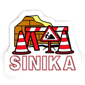 Sinika Sticker Baustelle Image