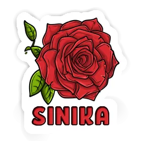 Sinika Sticker Rose Image