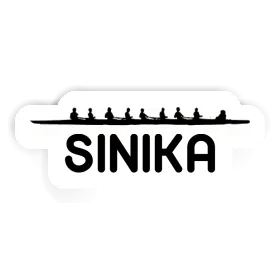 Sinika Sticker Rowboat Image