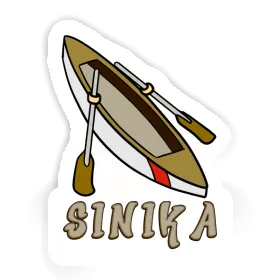 Ruderboot Sticker Sinika Image