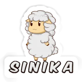 Sinika Sticker Sheep Image