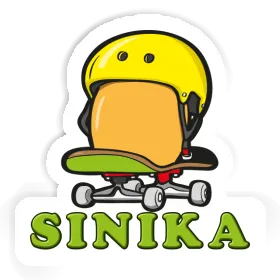 Œuf de skateboard Autocollant Sinika Image