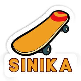 Sticker Sinika Skateboard Image