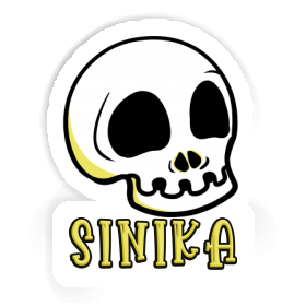 Sinika Sticker Totenkopf Image