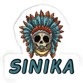 Sinika Sticker Baby-Skull Image