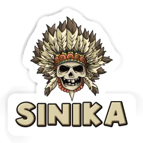 Sticker Sinika Kinder Totenkopf Image