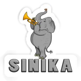 Sticker Sinika Elephant Image