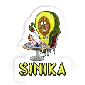 Avocado Sticker Sinika Image