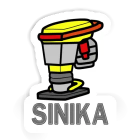 Sticker Vibratory tamper Sinika Image