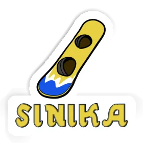 Sinika Sticker Wakeboard Image