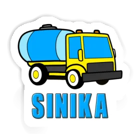 Sticker Water Truck Sinika Image