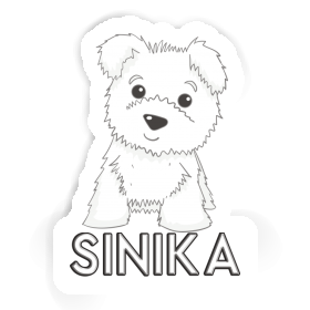 Sinika Autocollant Terrier Image