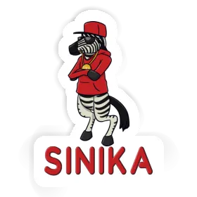 Sinika Sticker Zebra Image