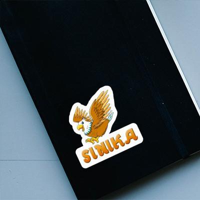 Sinika Sticker Eagle Notebook Image