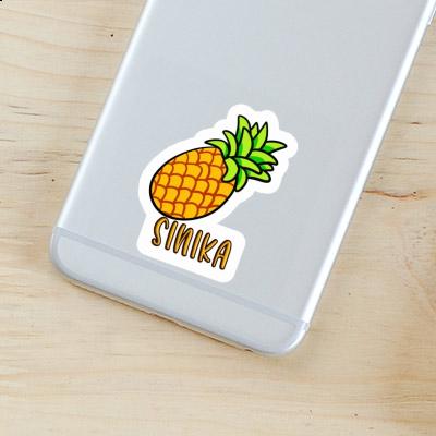 Sticker Pineapple Sinika Laptop Image