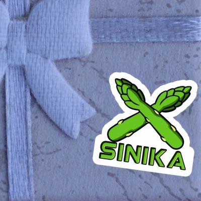 Sinika Sticker Asparagus Gift package Image