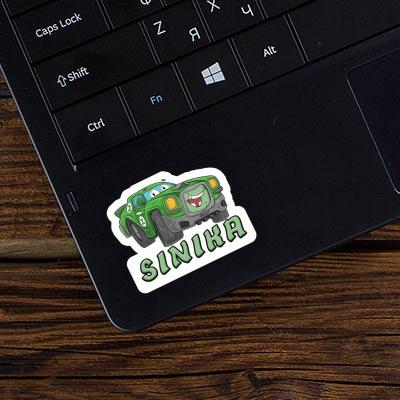 Car Sticker Sinika Notebook Image