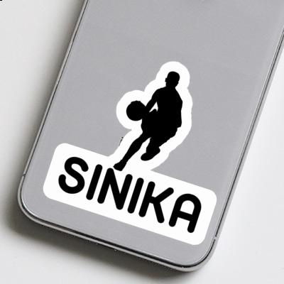 Basketball Player Sticker Sinika Laptop Image