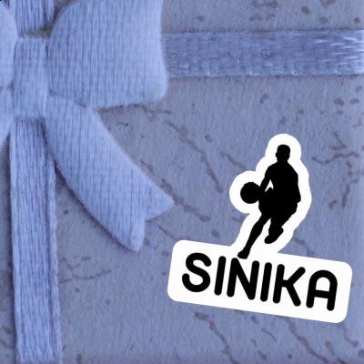 Basketball Player Sticker Sinika Notebook Image