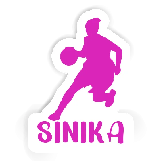 Basketballspielerin Sticker Sinika Image