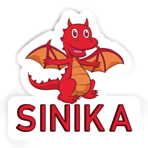 Sticker Sinika Baby Dragon Gift package Image