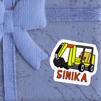 Sinika Autocollant Mini-pelle Image