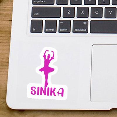 Autocollant Sinika Ballerine Laptop Image