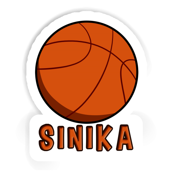 Sticker Sinika Basketball Notebook Image