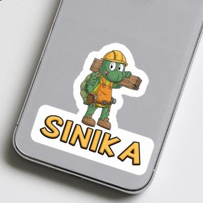 Sinika Sticker Bauarbeiter Gift package Image