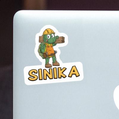 Sinika Sticker Bauarbeiter Image