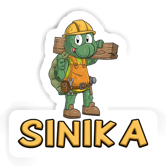 Sinika Sticker Bauarbeiter Gift package Image