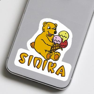 Sticker Sinika Bear Gift package Image