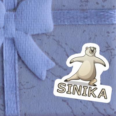 Sticker Yoga-Bär Sinika Gift package Image