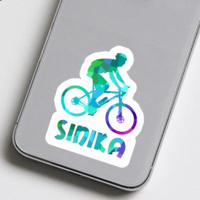 Biker Sticker Sinika Laptop Image