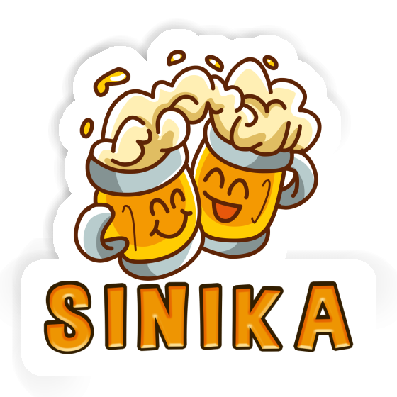 Sinika Aufkleber Bier Gift package Image