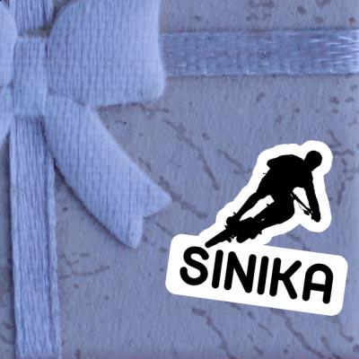 Sticker Sinika Biker Notebook Image