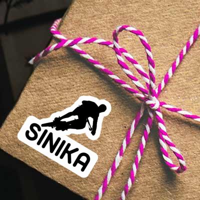 Sinika Sticker Biker Laptop Image