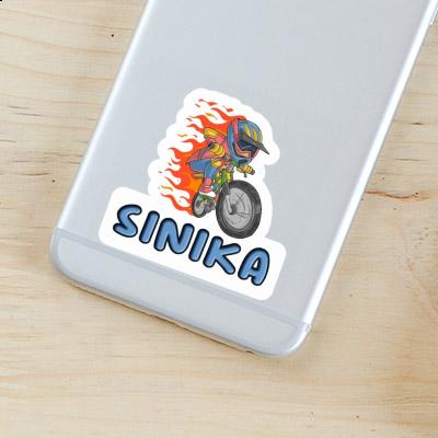 Sticker Freeride Biker Sinika Notebook Image