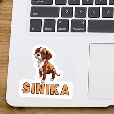 Autocollant Sinika Boxer Notebook Image