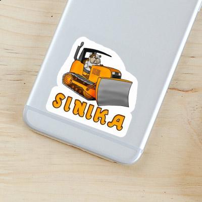 Bulldozer Autocollant Sinika Gift package Image