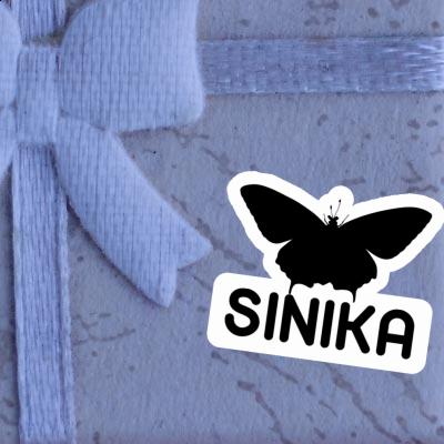 Sticker Sinika Butterfly Notebook Image